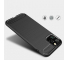 Husa TPU OEM Carbon pentru Apple iPhone 11, Neagra