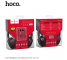 Set Handsfree Casti On-Ear + In-Ear HOCO W24, Cu microfon, 3.5 mm, Negru Rosu