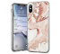 Husa TPU WZK Marble pentru Samsung Galaxy A40 A405, Roz