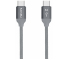 Cablu Date si Incarcare USB Type-C la USB Type-C Nevox 1653, 20V/5A (100W), 1 m, Gri, Blister 