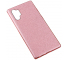 Husa Plastic - TPU OEM Glittery Powder pentru Samsung Galaxy Note 10+ N975 / Note 10+ 5G N976, Roz