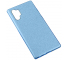 Husa Plastic - TPU OEM Glittery Powder pentru Samsung Galaxy Note 10+ N975 / Note 10+ 5G N976, Albastra