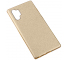 Husa Plastic - TPU OEM Glittery Powder pentru Samsung Galaxy Note 10+ N975 / Note 10+ 5G N976, Aurie