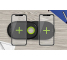 Incarcator Retea Wireless Goui Dual Ultra Charging Pad QI, Fast Wireless, 20W, Negru G-2WIRELESS20W