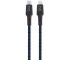 Cablu Date si Incarcare USB-C - Lightning Goui Tough, 18W, 2m, Bleumarin G-TOUGHC942M-DB