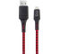 Cablu Date si Incarcare USB-A - Lightning Goui Tough, 18W, 1.5m, Rosu G-LC15-8PINR