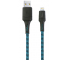 Cablu Date si Incarcare USB-A - Lightning Goui Tough, 18W, 1.5m, Albastru G-LC15-8PINB