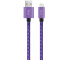 Cablu Date si Incarcare USB-A - Lightning Goui, 18W, 1m, Mov G-8PINFASHIONP