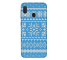 Husa TPU OEM Snowflakes Christmas pentru Samsung Galaxy A40 A405, Albastra, Bulk 