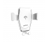 Incarcator Auto Wireless Dudao Gravity Air Vent F3Plus, Quick Charge, 10W, Alb