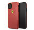 Husa TPU Ferrari Printed Carbon pentru Apple iPhone 11, Rosie FESPCHCN61CBRE