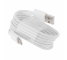 Cablu Date si Incarcare USB la USB Type-C Xiaomi Redmi K30 5G, 1 m, Alb