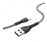 Cablu Date si Incarcare USB la USB Type-C Golf GC-74t, 3A, 1 m, Gri, Blister 