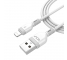 Cablu Date si Incarcare USB la Lightning Golf GC-75I, 2A, 1 m, Alb, Blister 