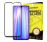 Folie Protectie Ecran WZK pentru Xiaomi Redmi Note 8 PRO, Sticla securizata, Full Face, Full Glue, Neagra