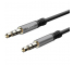 Cablu Audio 3.5 mm la 3.5 mm XO Design NB121, 1 m, Negru