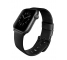 Curea Piele UNIQ Mondain Apple Watch Series 3 / 4 / 5 / 6 / SE (42/44mm), Neagra