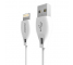 Cablu Date si Incarcare USB la Lightning Dudao L4L, 2.1A, 2 m, Alb