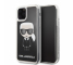 Husa TPU Karl Lagerfeld Iconic pentru Apple iPhone 11 Pro Max, Neagra KLHCN65ICGBK
