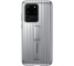 Husa Plastic Samsung Galaxy S20 Ultra G988 / Samsung Galaxy S20 Ultra 5G G988, Standing, Argintie EF-RG988CSEGEU