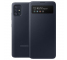 Husa Samsung Galaxy A51 A515, S View Wallet, Neagra EF-EA515PBEGEU