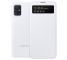 Husa TPU Samsung Galaxy A51 A515, S View Wallet, Alba EF-EA515PWEGEU
