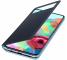Husa Samsung Galaxy A71 A715, S View Wallet, Neagra EF-EA715PBEGEU