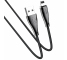 Cablu Incarcare USB la Lightning HOCO Magnetic U75, 1.2 m, Negru