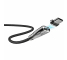 Cablu Incarcare USB la USB Type-C HOCO Magnetic U75, 1.2 m, Negru