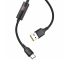 Cablu Date si Incarcare USB la USB Type-C HOCO SELECTED Timing S13, 1.2 m, Negru