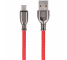 Cablu Date si Incarcare USB la USB Type-C Forever Core Tornado, 3A, 1 m, Rosu