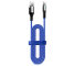Cablu Date si Incarcare USB la USB Type-C Usams SJ320, 2 m, Albastru, Blister 