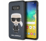 Husa Plastic - TPU Karl Lagerfeld Ikonik Full Body pentru Samsung Galaxy S10e G970, Bleumarin KLHCS10LIKPUBL