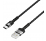 Cablu Date si Incarcare USB la USB Type-C Borofone BX34 Advantage, 1 m, Negru, Blister 