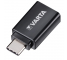 Adaptor OTG USB 3.0 la USB Type-C Varta, Negru