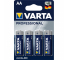 Baterie Varta Professional, AA / LR6, Set 4 bucati
