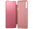 Husa Plastic OEM Clear View pentru Samsung Galaxy A51 A515, Roz Aurie