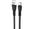 Cablu Date si Incarcare USB-A - USB-C HOCO X40 Noah, 18W, 1m, Negru