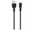 Cablu Date si Incarcare USB-A - Lightning HOCO X13 Easy, 18W, 1m, Negru