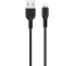 Cablu Date si Incarcare USB-A - microUSB HOCO X13 Easy, 18W, 1m, Negru