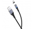 Cablu incarcare USB la MicroUSB XO Design NB125 Magnetic, 2A, 1 m, Negru