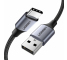 Cablu Date si Incarcare USB la USB Type-C UGREEN, USB 2.0, 3A, 0.5 m, Gri