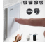 Intrerupator Tellur Smart Switch, WiFi, 1 Port, Control Tactil, 1800W, 10A, Alb TLL331041