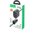 Incarcator Auto USB HOCO Z35, 1 X USB Tip-C - 3 X USB, 42W, Power Delivery, Cu Cablu, Gri Negru