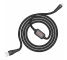 Cablu Date si Incarcare USB la MicroUSB HOCO SELECTED Timing S4, 1.2 m, Negru