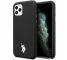 Husa pentru Apple iPhone 11 Pro Max, U.S. Polo, Wrapped, Neagra USHCN65PUBK