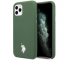 Husa pentru Apple iPhone 11 Pro Max, U.S. Polo, Wrapped, Verde USHCN65PUGN