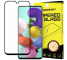 Folie de protectie Ecran WZK pentru Samsung Galaxy Note10 Lite N770 / A71 A715, Sticla securizata, Full Glue, Neagra