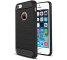 Husa TPU Forcell Carbon pentru Apple iPhone 5 / Apple iPhone 5s / Apple iPhone SE, Neagra