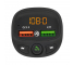 Modulator FM Bluetooth Tellur FMT-B7, MP3 Player, Buton de Apel, USB, microSD, QC 3.0, Negru TLL622051